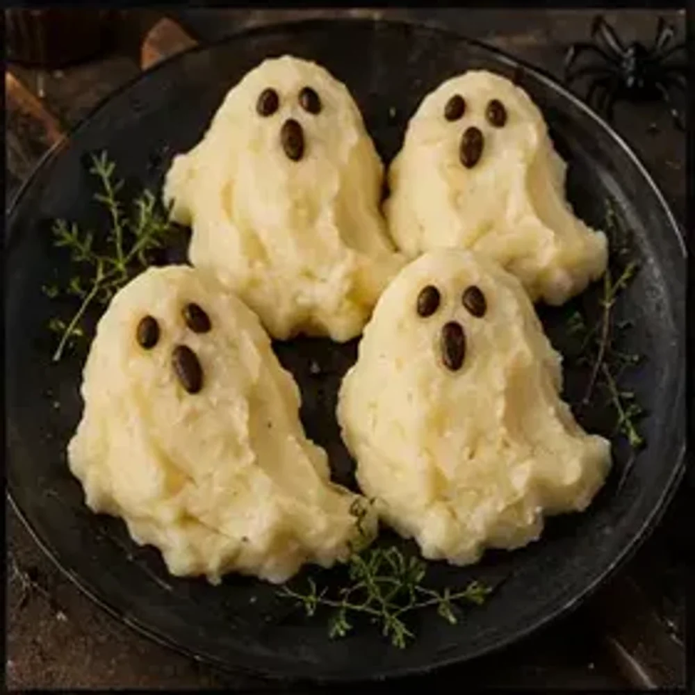 Halloween-Rezept: Geister-Kartoffeln