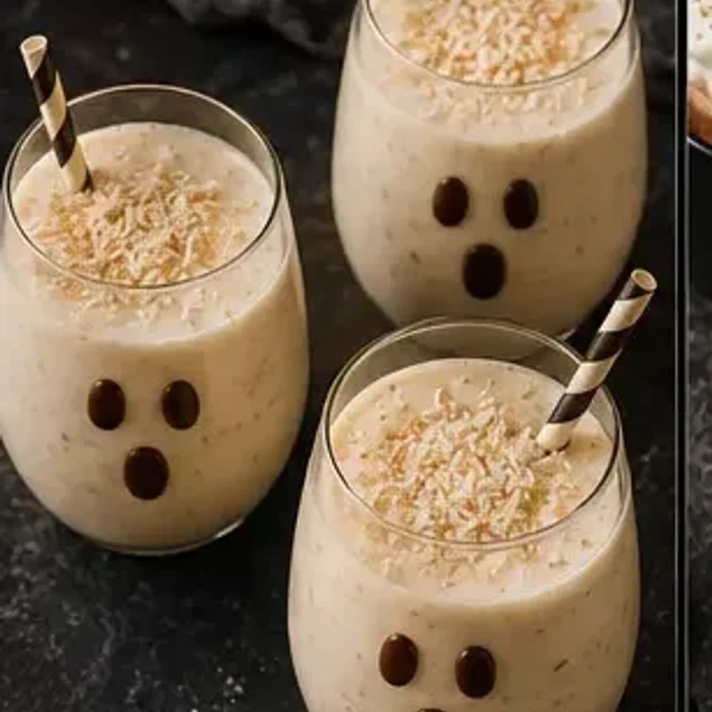 Halloween-Rezept: Geister-Smoothie