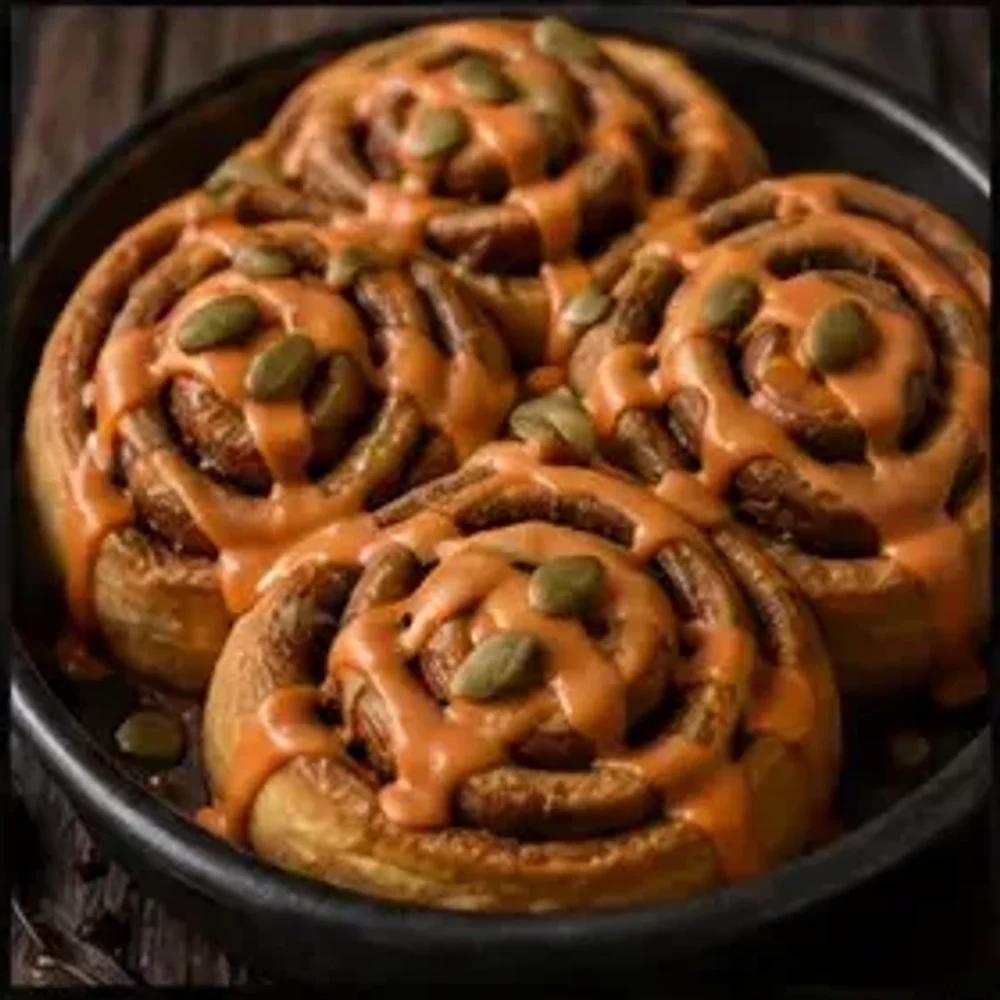 Halloween-Rezept: Halloween-Zimtschnecken