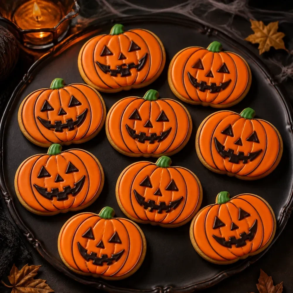 Halloween-Rezept: Kürbis-Cookies