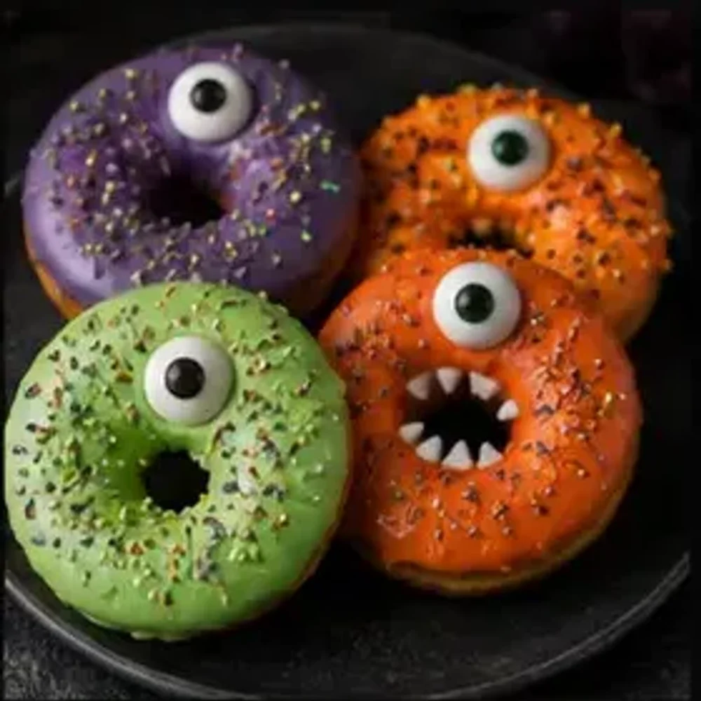 Halloween-Rezept: Monster-Donuts