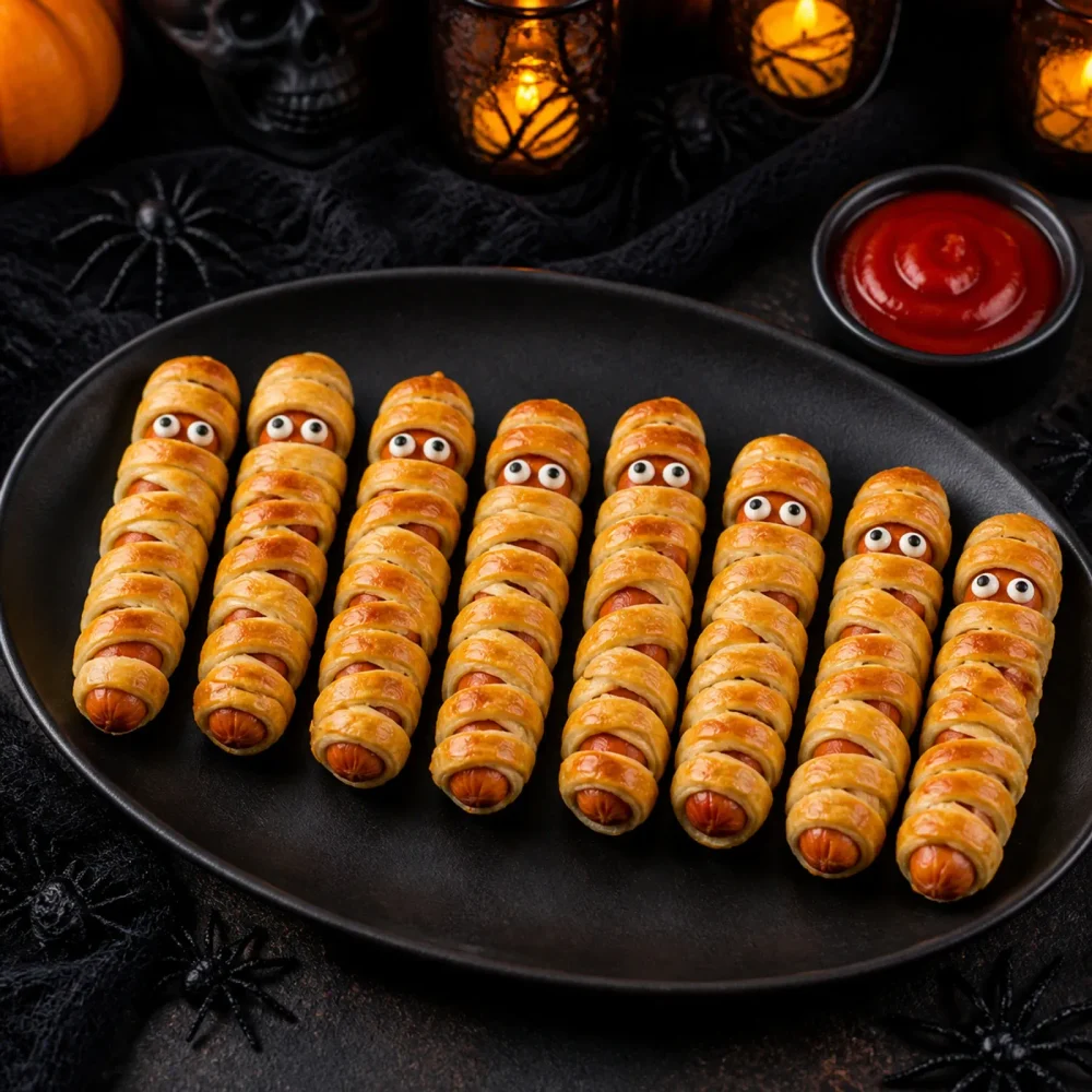 Halloween-Rezept: Mumien-Würstchen