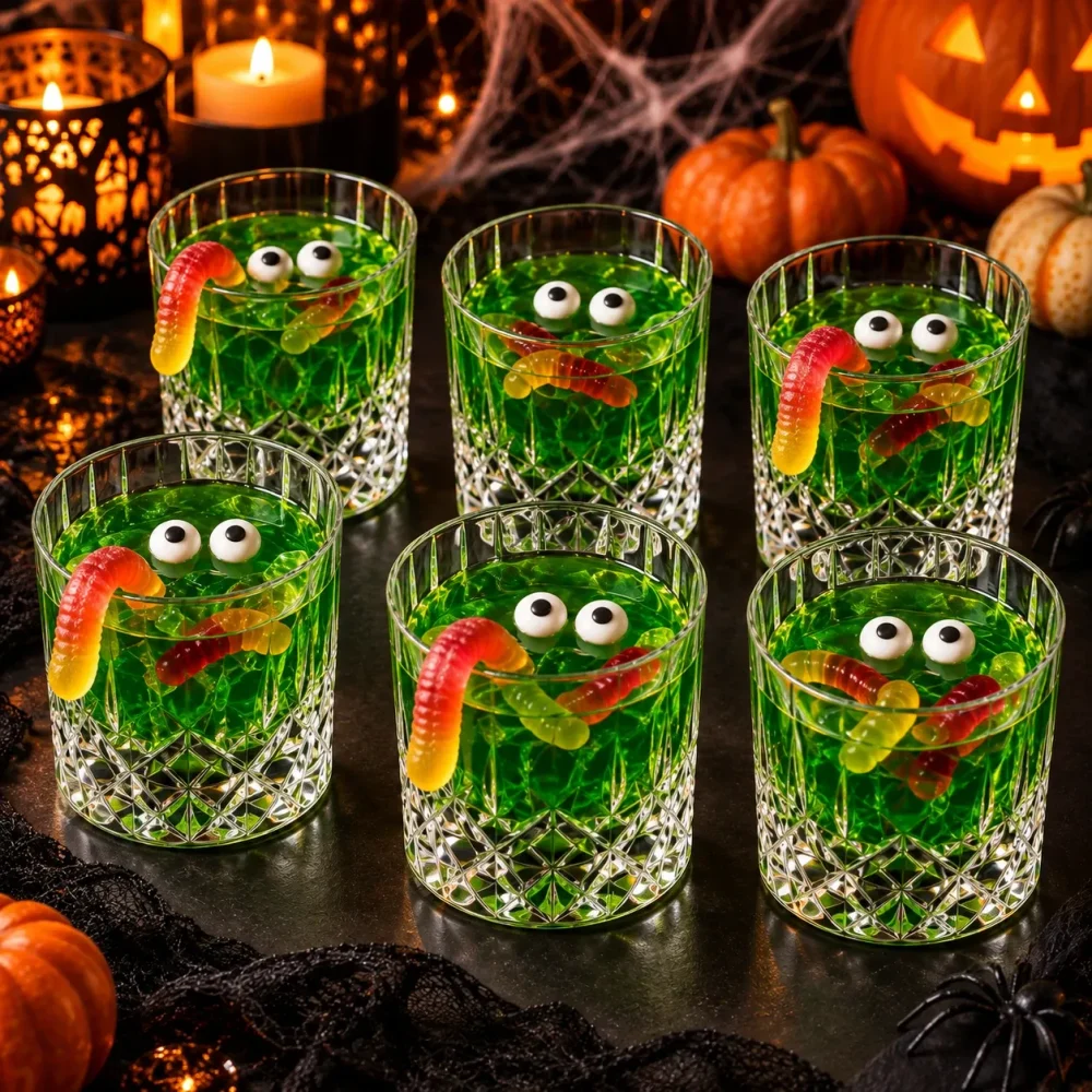 Halloween-Rezept: Schleim-Wackelpudding