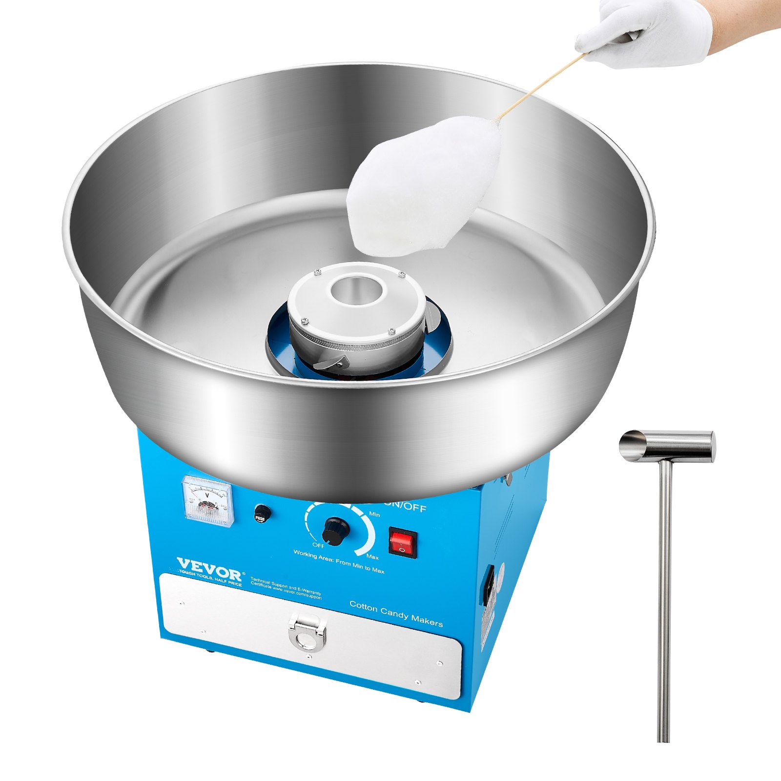 VEVOR Zuckerwattemaschine – Herstellerfoto
